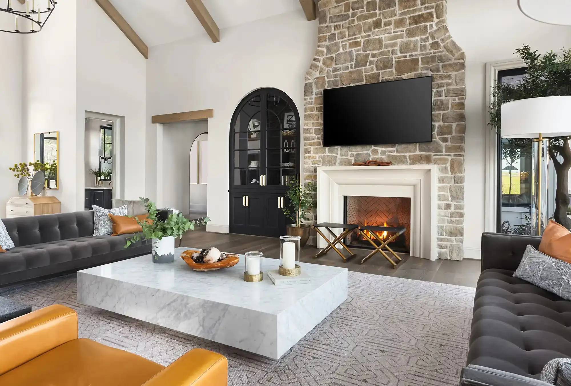 Interior Fireplaces Photo Gallery